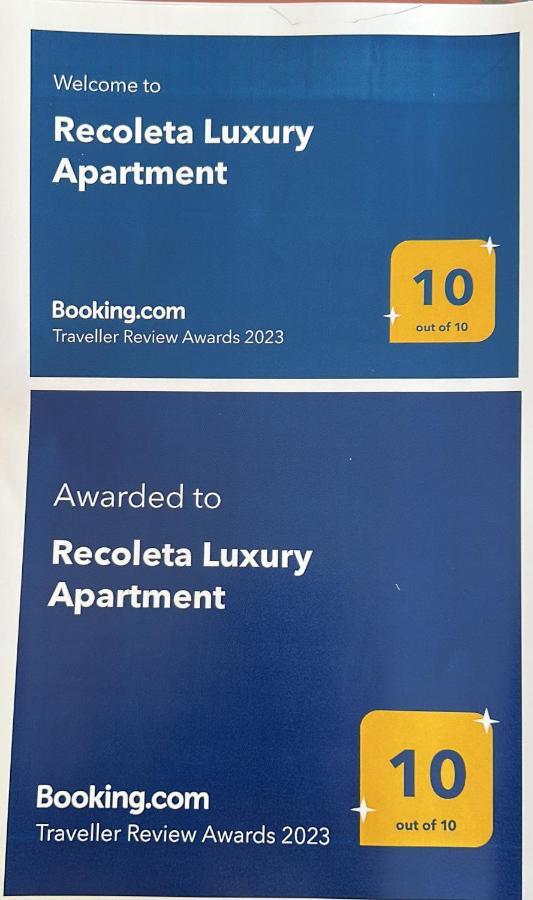 Recoleta Luxury Apartment Buenos Aires Exteriör bild